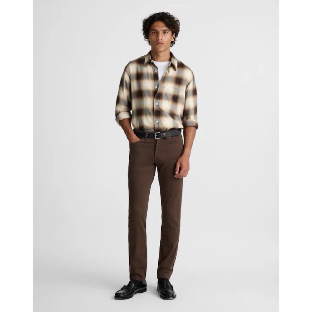 NWT! Madewell - Men’s The Athletic Allday Slim Pant - Dark Brown - Size 31/32